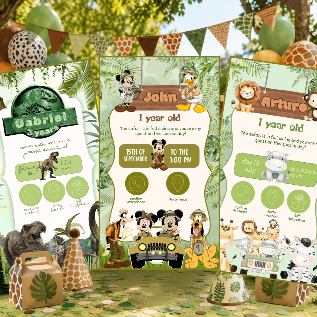 300+ Interactive Invitation Templates | Editable Canva Digital Invitations - Image 2