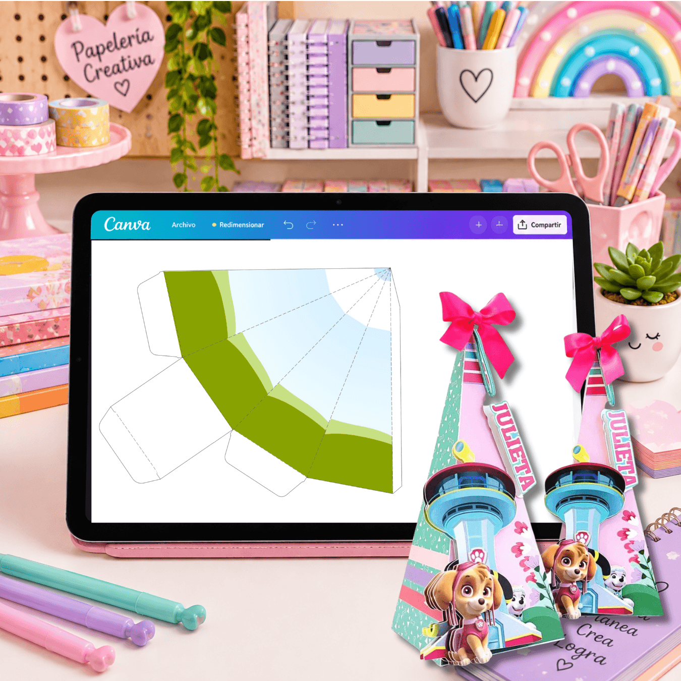 250+ Editable Canva Templates | Party Favor & Party Decoration Bundle - Image 3