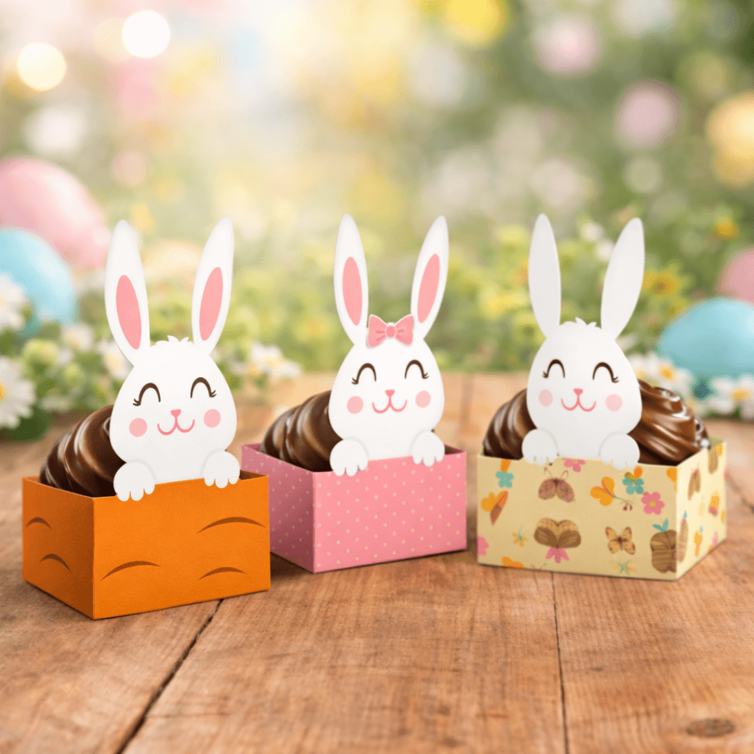 Printable Easter Party Pack | Canva Files | DIY Easter Decorations & Party Favors | Instant Download - Image 2