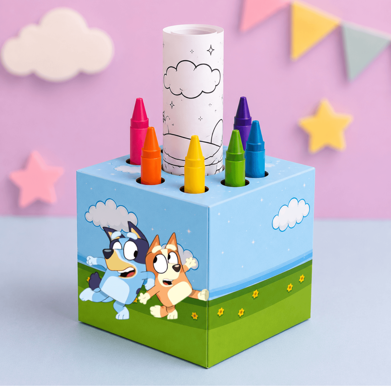 600+ Printable Crayon Holder Boxes | Cube Party Favors + PDF Bundle - Image 6