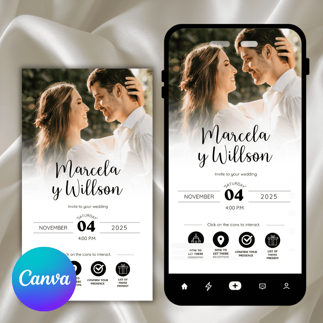 +170 Invitaciones de Boda (Interactivas) / Over 170 Wedding Invitations (Interactive)