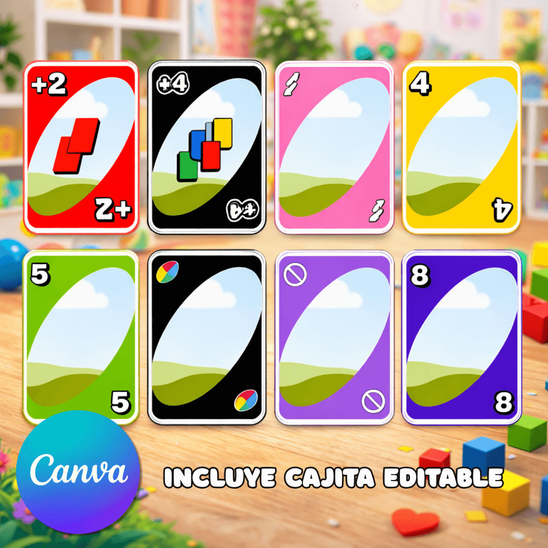 UNO Card Game – Canva Editable - Image 3