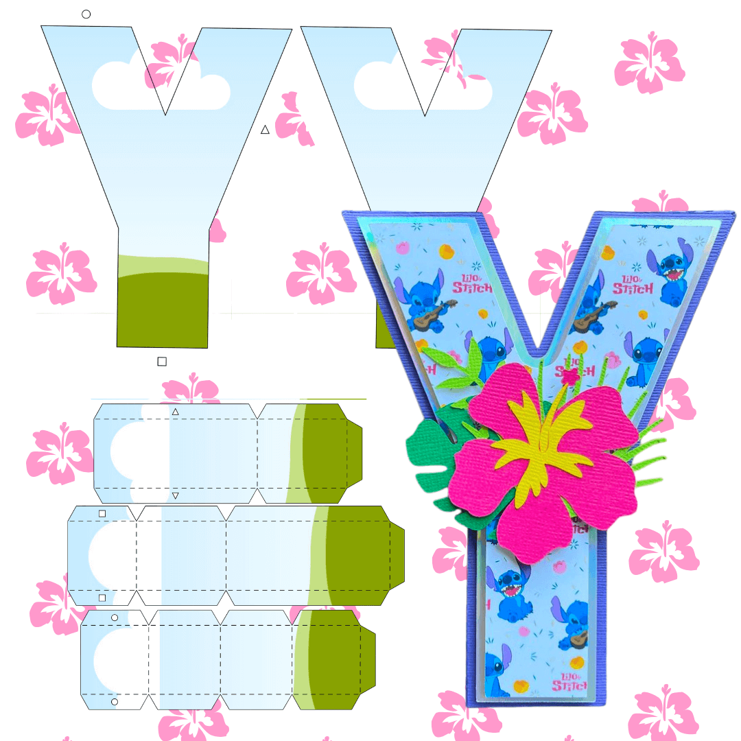 3D Letters & Numbers Templates | Editable Canva Alphabet for Party Decorations - Image 2