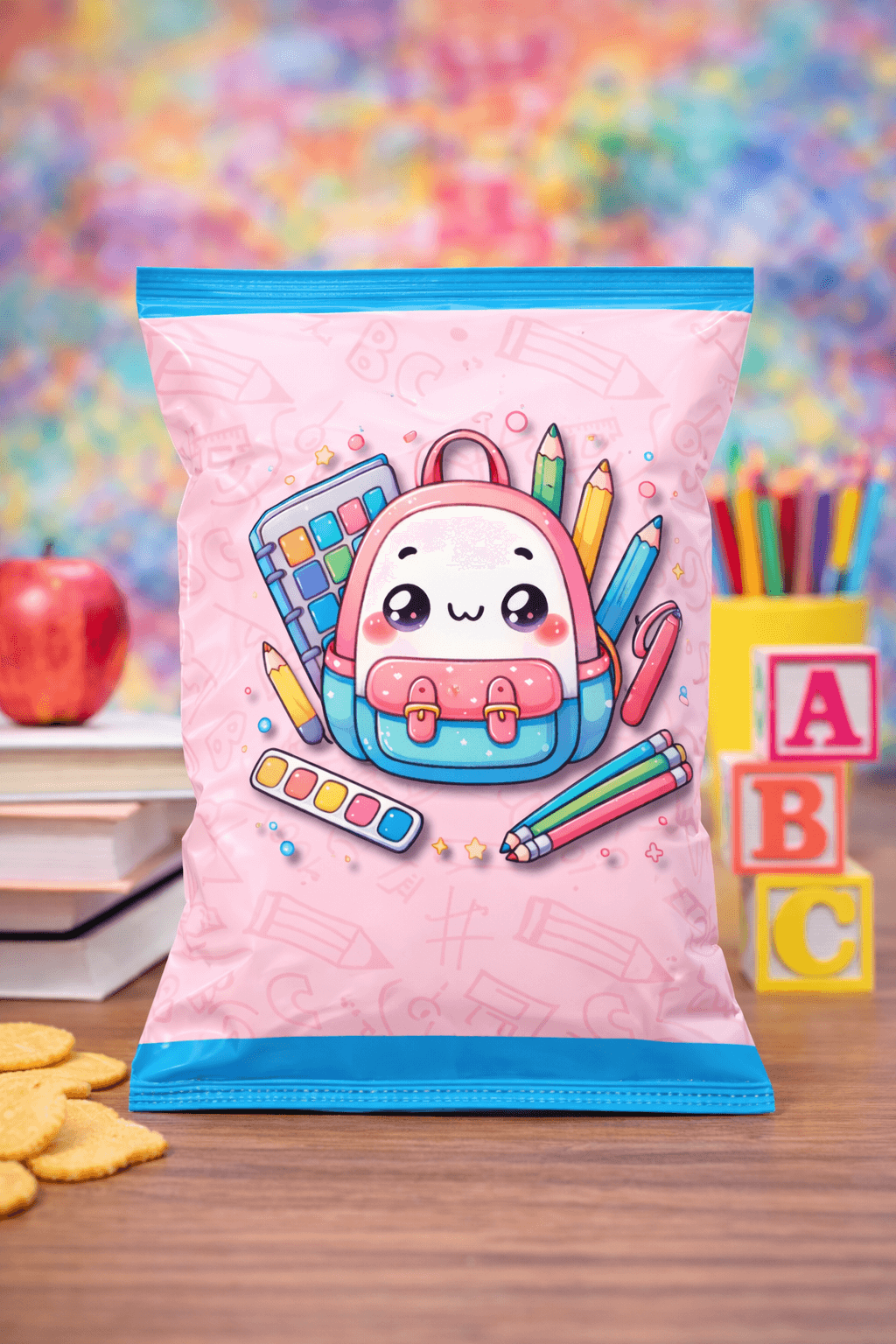 50 Back to School Chip Bags | Printable School Party Favor Templates - Image 2